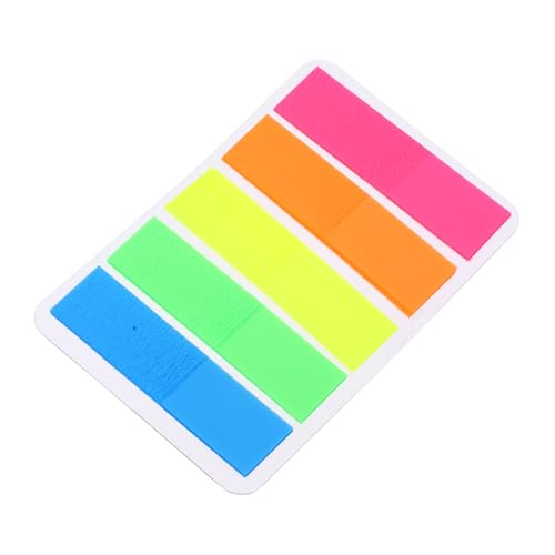 STOBOK Portable Sticky Tabs Multifunktionale Haftnotizen Indexmarker Selbstklebende Beschriftungsetiketten Für Schule Und Büro Ideal Für Buchanmerkungen Und von STOBOK