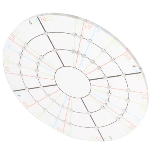 STOBOK Runder Keramikteiler Ofen Backen Ton Töpferwerkzeuge Töpferwerkzeug-marker Modellierwerkzeuge Aus Ton Bildhauen Von Tonwerkzeugen Keramikscheibe Werkzeuge Aus Rand Acryl von STOBOK