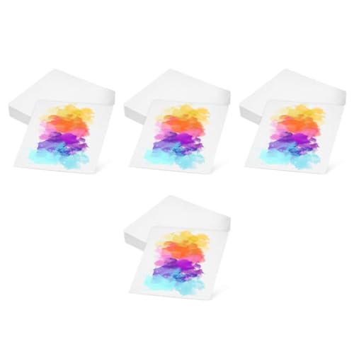 STOBOK Sätze Aquarellpapier Wasserzeichnungskarte Leere Aquarellkarten Papier Zum Malen Von Kindern Zeichenpapier Papier Für Die Aquarellmalerei Kartonpapier von STOBOK