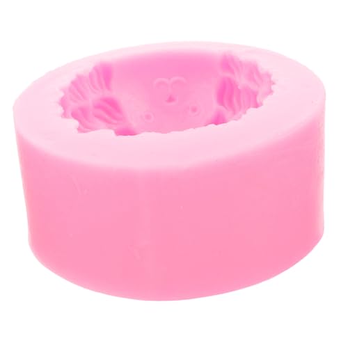 STOBOK Schaf-Lamm-Form Keksbackformen Kuchen Topper Form schöne Keksform Seifenform backen Keksformen Schrankform DIY Epoxid-Silikon-Gießform Seifenformen aus Silikon Kieselgel Rosa von STOBOK