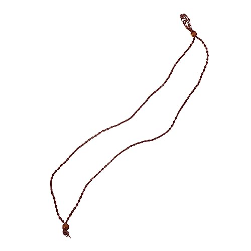 STOBOK Schmucknetzbeutel Käfig Fisch Schnur Halskette Seil zur Herstellung von Armbändern schmucksteine gemuse threa Halskettenkordel aus Stein Halskette aus Steinen selber machen Coffee von STOBOK