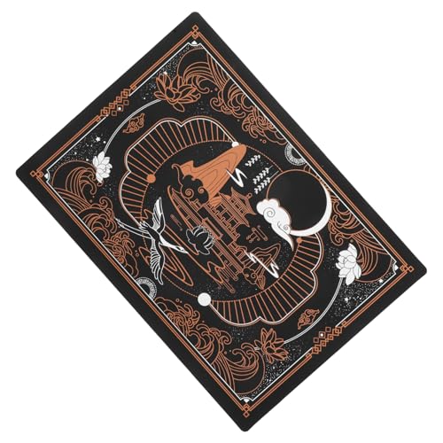 STOBOK Schneidematte cutting mat craft mat Graviermatte Handwerksmatte Handwerksunterlage Basteln Küchenmatte Bausätze Hersteller Gravur Kunstplatte Schneidebrett gravieren Nählineal PVC von STOBOK