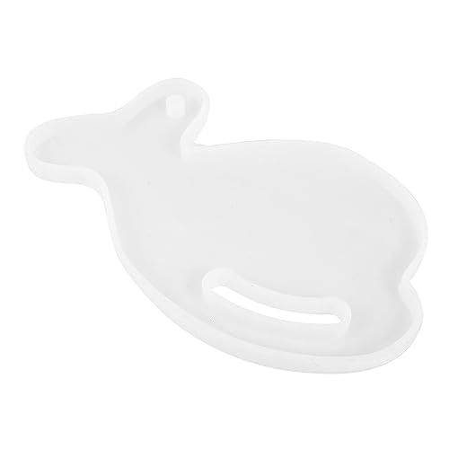 STOBOK Silikonform untersetzer schallplatten förmchen giesform Gießform für Untersetzer Cup Pad Wasserbecherauflage de para gelatinas Becherhalterform tassenmattenform selber machen Weiß von STOBOK