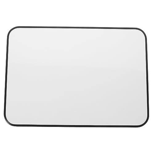 STOBOK write board büroartikel bürogadges white boards wheitboard WhiteboardWhiteboard Whiteboard-Stifte Mini-Whiteboard Board mit Rack Radiergummi magnetisches Whiteboard Plastik Weiß von STOBOK