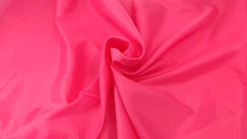 Futterstoff Meterware 150 cm breit.Dekoration,Bekleidung,Fahnen,Hochzeit,Vorhang (Pink) von STOFF-KOLLEKTION