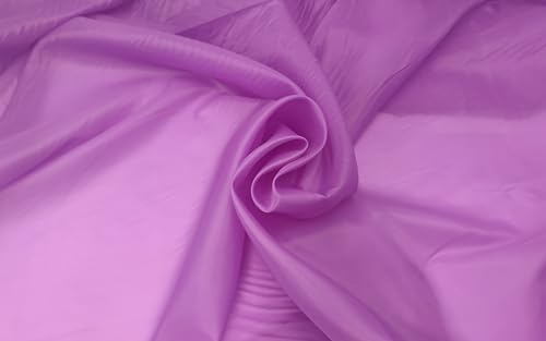 Futterstoff Meterware 150 cm breit.Dekoration,Bekleidung,Fahnen,Hochzeit,Vorhang (Violette) von STOFF-KOLLEKTION