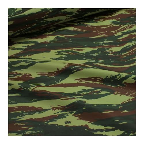 Stoff am Stück Stoff Polyester Flecktarn Tarndruck Camouflage Tarndruck wasserabweisend von STOFFAMSTÜCK