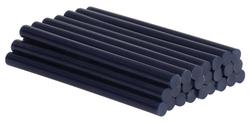 STREND PRO Heissklebepistole Klebesticks 7mm x 100mm | 24 Stück | Blau | Heißklebepistole Sticks für DIY, Dekorations, und Reparatur | IDEAL Klebestifte für heißklebepistole von STREND PRO