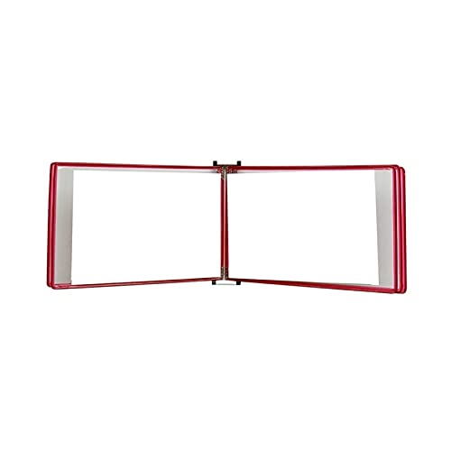 STSTS An der Wand montierter Aktenordner, hängender Wandakten-Organizer, A4, an der Wand montierter Aktenhalter (Farbe: Rot, Größe: 13 x 9 x 2,3 Zoll) (Farbe: Rot, Größe: 13 x 9 x 2,3 Zoll)(Red) von STSTS