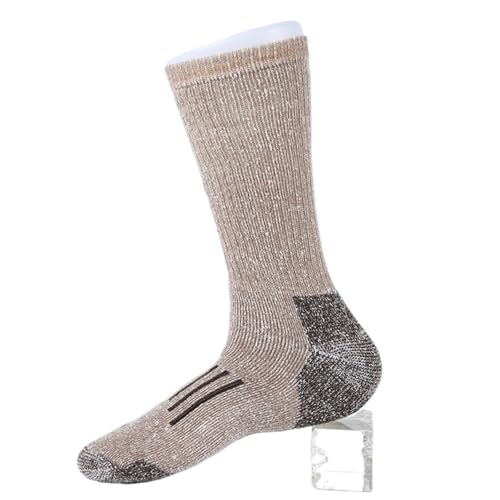 STUYKDIA Skisocken Wandersocken, Socken for Herren und Damen, Skisocken, Winter, dick, Thermo-Crew-Socken, Herren, warm(A,EUR 39-42) von STUYKDIA