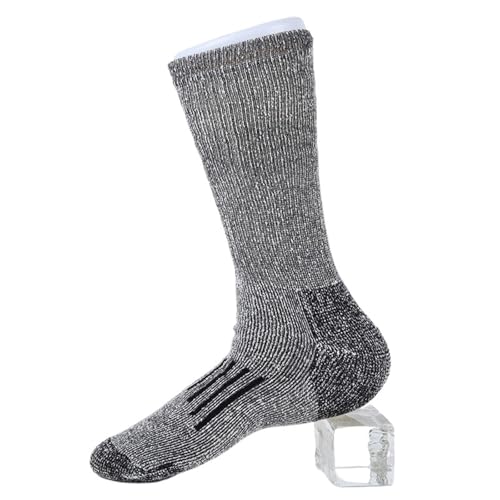 STUYKDIA Skisocken Wandersocken, Socken for Herren und Damen, Skisocken, Winter, dick, Thermo-Crew-Socken, Herren, warm(B,EUR 39-42) von STUYKDIA