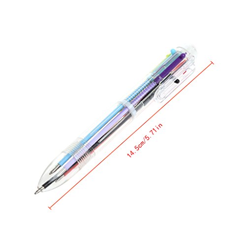 SUCHUANGUANG 6 Farben in 1 Kugelschreiber Mehrfarbiger Kugelschreiber Studenten Büro Schreibwaren Kunststoff von SUCHUANGUANG