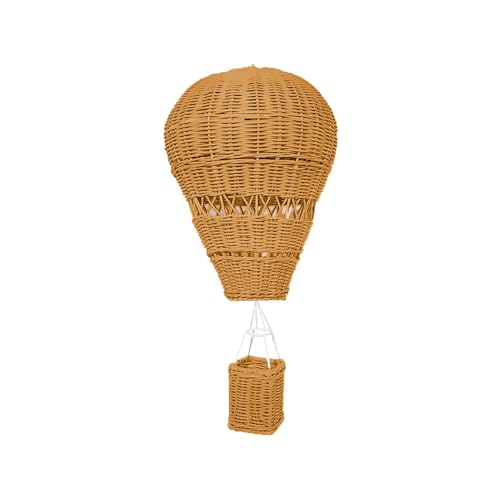 SUCHUANGUANG handgewebtes Rattan-Ballon-Modell Ornament Foto-Requisiten für Babyzimmer-Dekoration zum Aufhängen vielseitige DIY-Party-Dekoration von SUCHUANGUANG