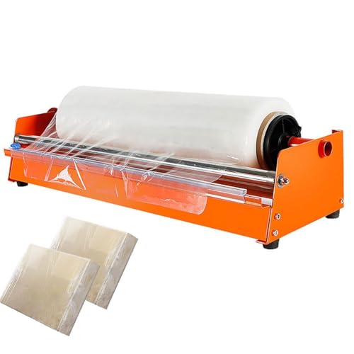 Manuelle Stretchfolienwickelmaschine, Stretchfolienspender-Verpackungsmaschine, Tisch-Stretchfolienwickelmaschine aus Edelstahl, Handfolienwickelmaschine, manuelles Palettenwickelwerkzeug for Lager von SUCRFXJ