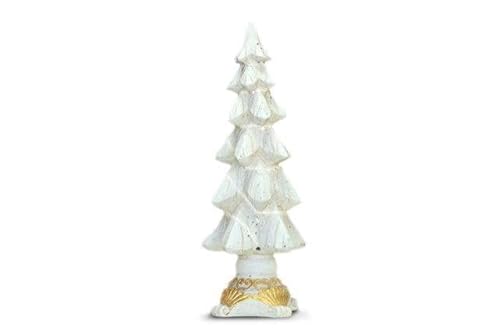 SUD IMPORT Keramikbaum Weiß C/Licht 60cm K2152, Mix, Normal von SUD IMPORT