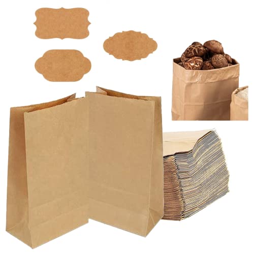 SUFUCC 100 stück prima qualität papiertüten, geschenktüten, tüten aus braunem papier mitgebsel tüten geschenktüten geschenktüten klein SUFUCC 100 stück prima qualität papiertüten, geschenktüten, tüten aus braunem papier mitgebsel tüten geschenktüten geschenktüten klein von SUFUCC
