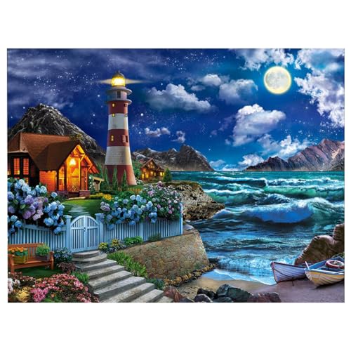 SUGSHYN Diamond Painting Diamond Painting Erwachsene 5D Diy Bilder Landschaft Kits für Deko Wohnzimmer Wand Deko Schlafzimmer 40 * 30cm von SUGSHYN