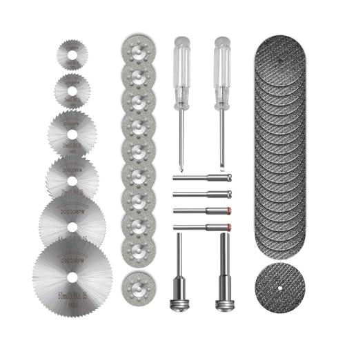 Dremel Trennscheiben für Rotationswerkzeug, 36 Diamant-Trennscheiben, Kunststoff, Metallschneiden von SULIVES