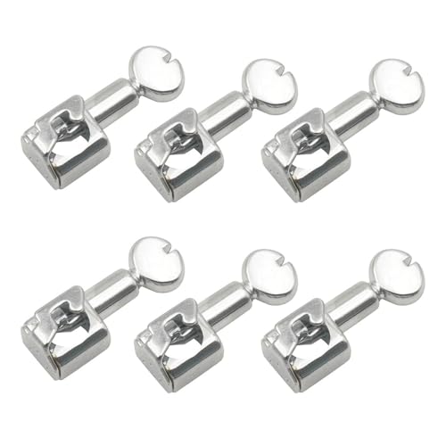 SUMMITDRAGON 6Pcs Nähmaschine Nadel Clip Nähmaschine Metall Nadel Klemmen Mit Schraube Für Haushalt Nähmaschine Zubehör von SUMMITDRAGON