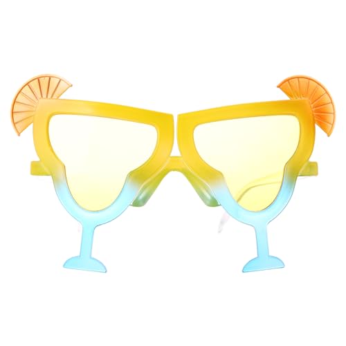 SUMMITDRAGON Partydekorationen Hawaiianische Sonnenbrille Lustige Tropische Party Brille Für Pool Strandparty Kunststoffbrillen von SUMMITDRAGON