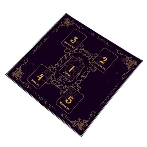 SUMMITDRAGON Stoffkartentisch Karten Tuch Wandtee Leseberichtung Tarotkarte Tischdecke Altäre Stoff Einfach Zu Bedienen SUMMITDRAGON Stoffkartentisch Karten Tuch Wandtee Leseberichtung Tarotkarte Tischdecke Altäre Stoff Einfach Zu Bedienen von SUMMITDRAGON