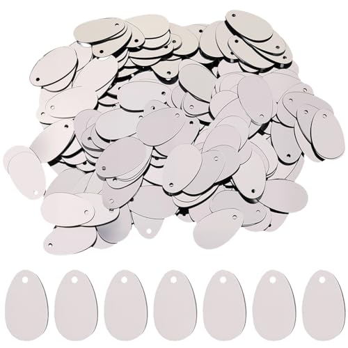 SUNNYCLUE 1200 Stück ovale Pailletten, flach, silberfarben, PVC, Glitzer, Stickerei, lose Löcher, Nähen, Strass, Pailletten, Spangles für DIY, Kunst, Handwerk, Schmuckherstellung, Hochzeit SUNNYCLUE 1200 Stück ovale Pailletten, flach, silberfarben, PVC, Glitzer, Stickerei, lose Löcher, Nähen, Strass, Pailletten, Spangles für DIY, Kunst, Handwerk, Schmuckherstellung, Hochzeit von SUNNYCLUE