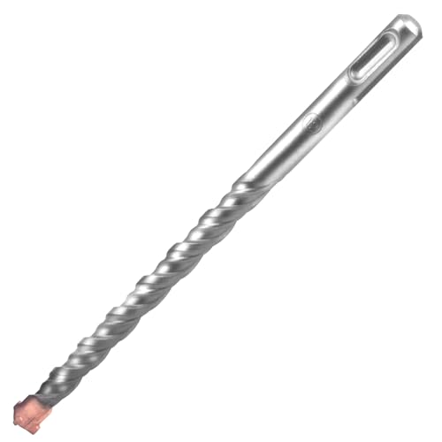 SUQIN SDS Plus Bohrer Professionell Hammerbohrer 12mm*200mm mit 4 Hartmetall Schneiden，Steinbohrer ，Betonbohrer, Ideal zum Bohren in Stein, Beton, Naturstein, Ziegelmauer von SUQIN