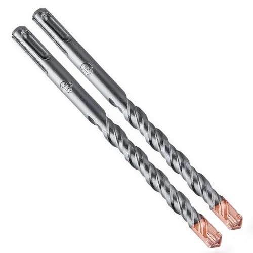 SUQIN SDS Plus Bohrer Professionell Hammerbohrer 12mmX160mmX2 Betonbohrer Mit 4 Hartmetall Schneiden Steinbohrer,Ideal Zum Bohren in Stein, Beton, Naturstein, Ziegelmauer SUQIN SDS Plus Bohrer Professionell Hammerbohrer 12mmX160mmX2 Betonbohrer Mit 4 Hartmetall Schneiden Steinbohrer,Ideal Zum Bohren in Stein, Beton, Naturstein, Ziegelmauer von SUQIN