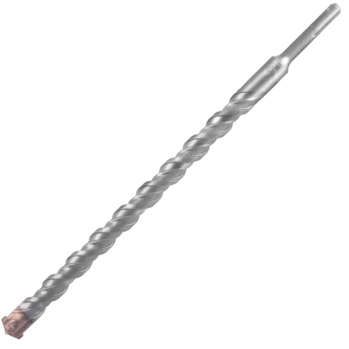 SUQIN SDS Plus Bohrer Professionell Hammerbohrer 20mm*350mm mit 4 Hartmetall Schneiden，Steinbohrer ，Betonbohrer, Ideal zum Bohren in Stein, Beton, Naturstein, Ziegelmauer von SUQIN