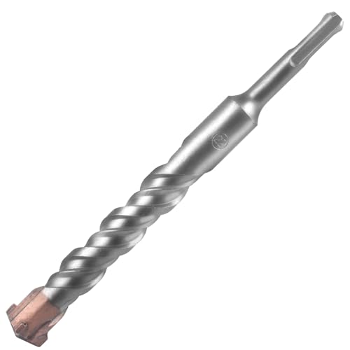 SUQIN SDS Plus Bohrer Professionell Hammerbohrer 22mm*200mm mit 4 Hartmetall Schneiden，Steinbohrer ，Betonbohrer, Ideal zum Bohren in Stein, Beton, Naturstein, Ziegelmauer von SUQIN