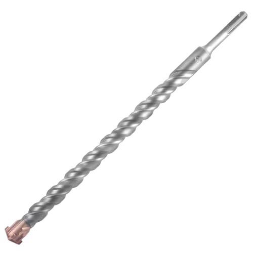 SUQIN SDS Plus Bohrer Professionell Hammerbohrer 22mm*350mm mit 4 Hartmetall Schneiden，Steinbohrer ，Betonbohrer, Ideal zum Bohren in Stein, Beton, Naturstein, Ziegelmauer von SUQIN