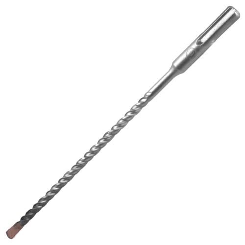 SUQIN SDS Plus Bohrer Professionell Hammerbohrer 6mm*200mm mit 4 Hartmetall Schneiden，Steinbohrer ，Betonbohrer, Ideal zum Bohren in Stein, Beton, Naturstein, Ziegelmauer von SUQIN