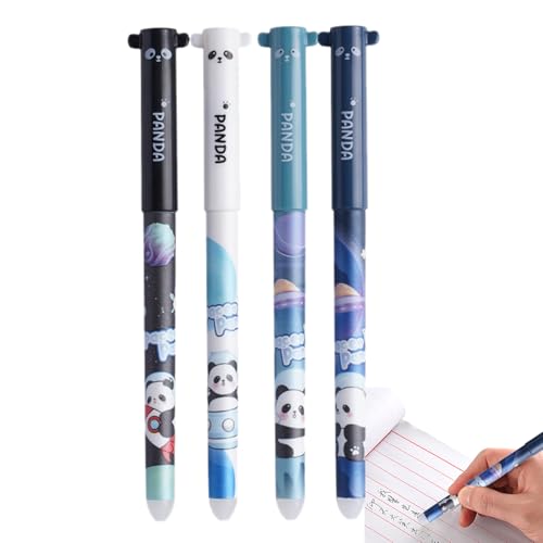 SVCEQZE Löschbare Gelstifte, Stift mit Radiergummi - Löschbarer Kugelschreiber glattes Schreiben von Stiften | 4 Stücke feiner Punkt 0,5 mm niedliches stationäres Set zum Zeichnen, Journaling, Färben, SVCEQZE Löschbare Gelstifte, Stift mit Radiergummi - Löschbarer Kugelschreiber glattes Schreiben von Stiften | 4 Stücke feiner Punkt 0,5 mm niedliches stationäres Set zum Zeichnen, Journaling, Färben, von SVCEQZE