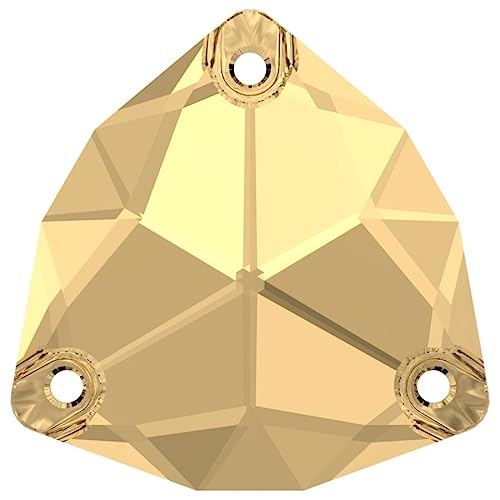 SWAROVSKI® Aufnähstein 3272 Trilliant 28mm, 1 Stück Crystal Golden Shadow von SWAROVSKI