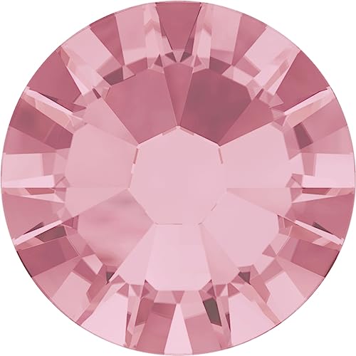 SWAROVSKI® Kristalle 2058 ohne Kleber SS06 (ca. 2.0mm) 100 Stück Light Rose von Swarovski