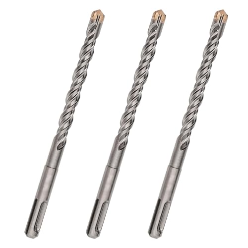 3 Stück 8mm Bohrer Sds Plus Bohrer Spiralbohrer Professional Hammerbohrer Metall Cobalt Bohrer 150mm Lang Zum Bohren Auf Edelstahl, Harte Stähle, Metall, Kupfer, Gusseisen, Steinbohrer Lang von SWRCEYJH