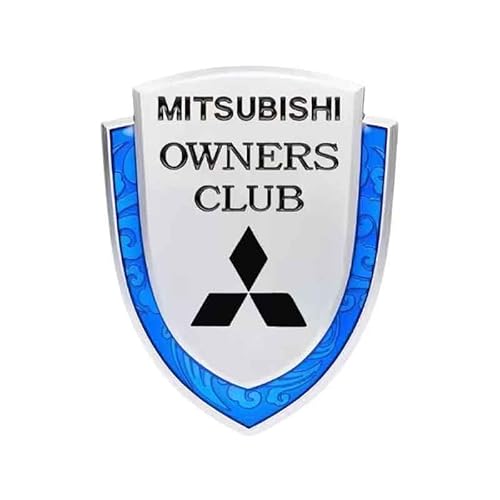 SXDZHK Auto Emblem Aufkleber für Mitsubishi Raider, Badge Aufkleber Emblem Badge Auto Sticker Abziehbild Buchstaben Kofferraum Aufkleber Selbstklebend Tuning Zubehör,Silver-Blue von SXDZHK