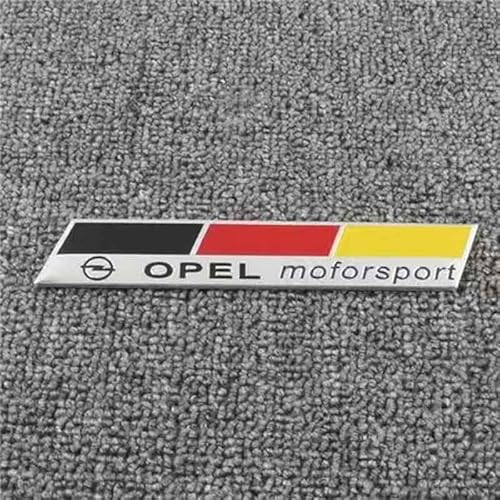 SXDZHK Auto Emblem für Opel Movano 2010-2019, Badge Aufkleber Emblem Badge Auto Sticker Abziehbild Buchstaben Kofferraum Aufkleber Selbstklebend Tuning Zubehör,B von SXDZHK