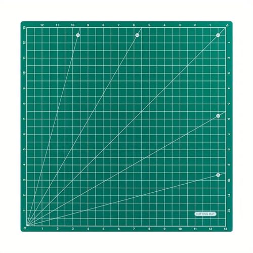 Mehrzweck-Nähmatte zum Quilten, Basteln, rotierende Schneidematte, doppelseitiges Bastelschneidebrett von SXRQ