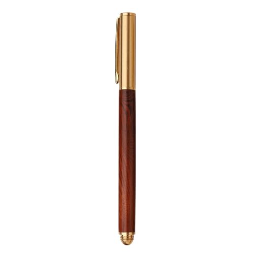 SXRQ Business Signing Pen Holz Kugelschreiber Rollerball Gelschreiber für Hochzeitsempfang Signaturstift Nachfüllungen Schreiben reibungslos von SXRQ