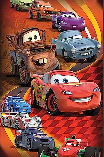 SXSJEIOU 5D Lightning McQueen Diamond Painting Kits für Erwachsene - Diamond Art Gem Art Kits für Home Wall Decor 30,5 x 40,6 cm von SXSJEIOU