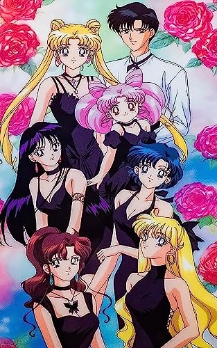 SXSJEIOU 5D Sailor Moon Diamant-Malerei-Set für Erwachsene, Diamant-Kunst-Kunst-Kits für Heimdekoration, 30,5 x 40,6 cm von SXSJEIOU