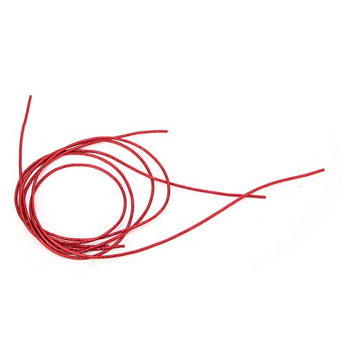 Stickgarn Kupferdraht Nähen Nähen Glanz 1,5 mm Durchmesser. Manuelle DIY-Schnur (Red) von SYH&AQYE