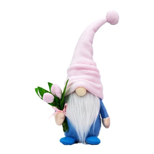 SYJHHWGS Muttertag Zwerge Tomte Schwedische Nisse Skandinavische Dekoration Rudolph (Muttertag) Herz Blume von SYJHHWGS