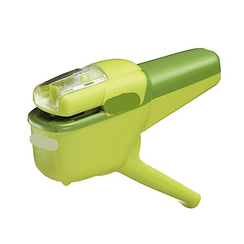 Bürohefter Mini-Kreativ-Hefter, Nagellose Schreibtisch-Hefter For Homeschool, Desktop-Hefter, Schreibtisch-Briefpapier, Tragbar Kleiner Hefter(Green) von SYLGXH