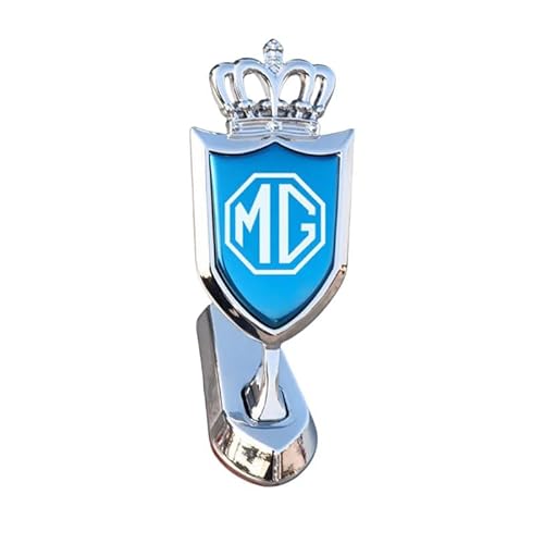 SYXWJL Auto Emblem für MG MG3 2013-2018, Frontgrill Front Motorhaube Kofferraum Logo Badge Aufkleber Sticker 3D Metall Buchstaben Aufkleber mit Logo Auto Styling Zubehör,A von SYXWJL