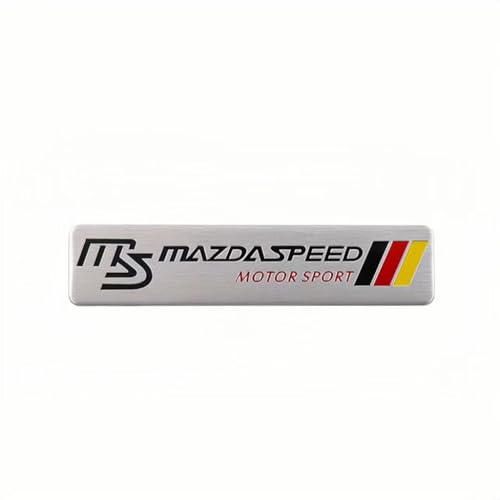 SYXWJL Auto Emblem für Mazda CX-4 2016-2023, Logo Badge Aufkleber Sticker mit Emblem für Außendekoration 3D Metall Buchstaben Aufkleber mit Logo Auto Styling Zubehör,A von SYXWJL