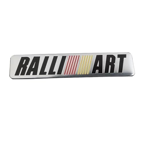 SYXWJL Auto Emblem für Mitsubishi Attrage 2013-2019, Logo Badge Aufkleber Sticker mit Emblem für Außendekoration 3D Metall Buchstaben Aufkleber mit Logo Auto Styling Zubehör,12 * 2.6cm von SYXWJL