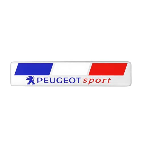 SYXWJL Auto Emblem für Peugeot 208, Logo Badge Aufkleber Sticker mit Emblem für Außendekoration 3D Metall Buchstaben Aufkleber mit Logo Auto Styling Zubehör,E von SYXWJL