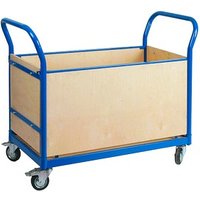 SZ Metall Transportwagen blau 100,0 x 50,0 x 90,0 cm bis 250,0 kg von SZ Metall